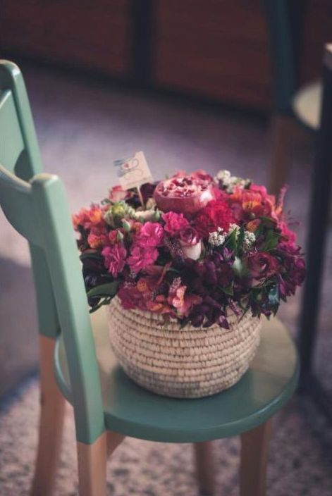 Colorful birthday bouquet